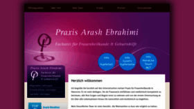 What Praxis-ebrahimi.de website looked like in 2019 (4 years ago)