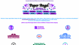 What Paperangel.com website looked like in 2019 (4 years ago)