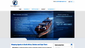 What Portagent.co.za website looked like in 2019 (4 years ago)