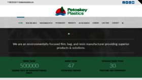 What Petoskeyplastics.com website looked like in 2019 (4 years ago)