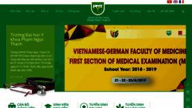 What Pnt.edu.vn website looked like in 2019 (4 years ago)