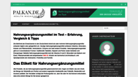 What Palkan.de website looked like in 2019 (4 years ago)