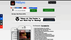 What Pillsync.com website looked like in 2019 (4 years ago)