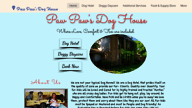 What Pawpawsdoghouse.com website looked like in 2019 (4 years ago)