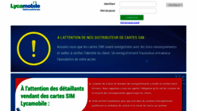 What Pos.lycamobile.fr website looked like in 2019 (4 years ago)