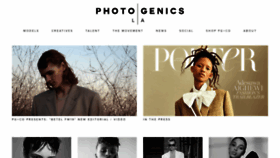 What Photogenicsmedia.com website looked like in 2019 (4 years ago)