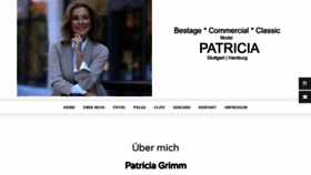 What Patriciagrimm.de website looked like in 2019 (4 years ago)