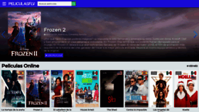 What Peliculasflv.to website looked like in 2019 (4 years ago)