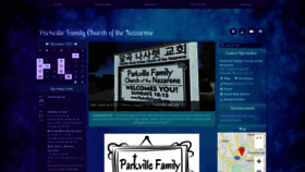 What Parkvillefamily.org website looked like in 2019 (4 years ago)