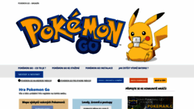 What Pokeman.cz website looked like in 2019 (4 years ago)