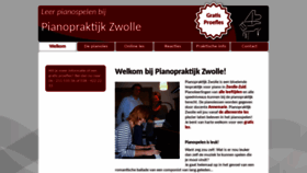 What Pianopraktijkzwolle.nl website looked like in 2019 (4 years ago)