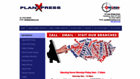 What Planxpress.co.uk website looked like in 2019 (4 years ago)