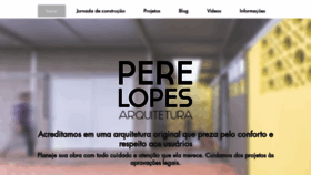 What Perelopesarquitetura.com website looked like in 2019 (4 years ago)
