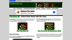 What Pubdarts3d.com website looked like in 2019 (4 years ago)