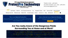 What Protectpro.info website looked like in 2019 (4 years ago)