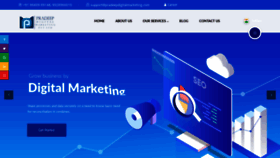What Pradeepdigitalmarketing.com website looked like in 2019 (4 years ago)