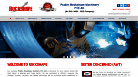 What Prabhurockshape.com website looked like in 2019 (4 years ago)