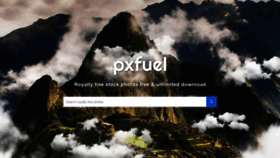What Pxfuel.com website looked like in 2019 (4 years ago)