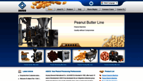 What Peanut-machine.com website looked like in 2019 (4 years ago)