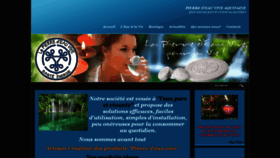 What Pierre-eau-vive.com website looked like in 2019 (6 years ago)