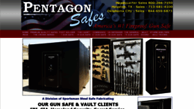 What Pentagonsafes.com website looked like in 2019 (4 years ago)