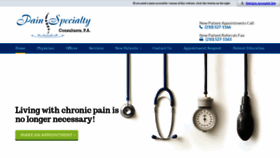 What Paindoctorsa.com website looked like in 2019 (4 years ago)