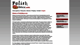 What Polishbuzz.com website looked like in 2019 (4 years ago)