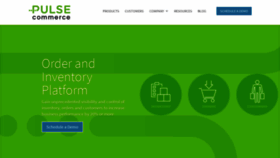 What Pulse-commerce.com website looked like in 2019 (4 years ago)