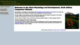 What Plantphys.net website looked like in 2019 (4 years ago)