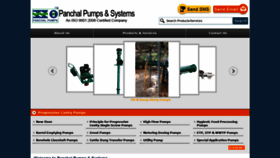 What Panchalpumps.com website looked like in 2019 (4 years ago)