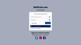 What Portal.notifresh.com website looked like in 2019 (4 years ago)