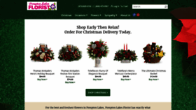 What Pomptonlakesflorist.com website looked like in 2019 (4 years ago)