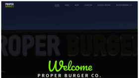 What Properburgerslc.com website looked like in 2019 (4 years ago)