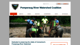 What Pomperaug.org website looked like in 2019 (4 years ago)