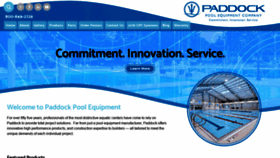 What Paddockindustries.com website looked like in 2019 (4 years ago)