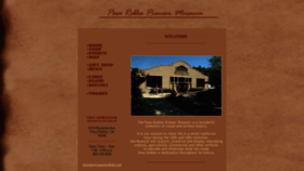 What Pasoroblespioneermuseum.org website looked like in 2019 (4 years ago)