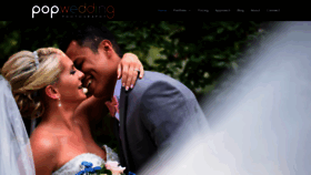 What Popweddingphotography.com website looked like in 2019 (4 years ago)