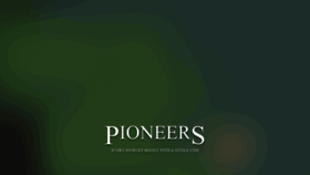 What Pioneersgame.com website looked like in 2019 (4 years ago)