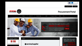 What Ppcprocure.co.za website looked like in 2019 (4 years ago)