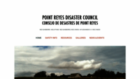 What Pointreyesdisastercouncil.org website looked like in 2019 (4 years ago)