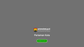 What Pariamankota.go.id website looked like in 2019 (4 years ago)