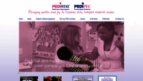 What Pedistat.co website looked like in 2019 (4 years ago)