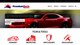 What Premiumtech-films.com website looked like in 2019 (5 years ago)