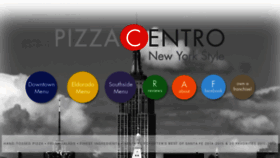 What Pizzacentronys.com website looked like in 2019 (4 years ago)