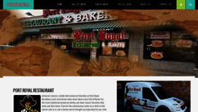 What Portroyalrestaurant.com website looked like in 2019 (4 years ago)