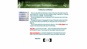 What Philcartwright.info website looked like in 2019 (4 years ago)