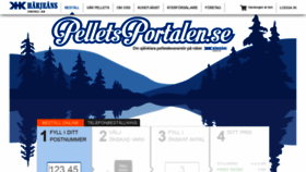 What Pelletsportalen.se website looked like in 2019 (4 years ago)