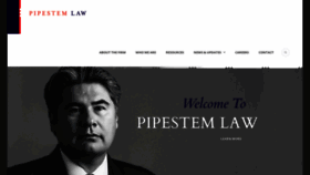 What Pipestemlaw.com website looked like in 2019 (4 years ago)