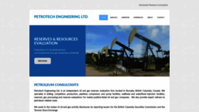 What Petrotechengineering.com website looked like in 2019 (4 years ago)