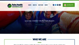 What Palmhealthcare.org website looked like in 2019 (4 years ago)